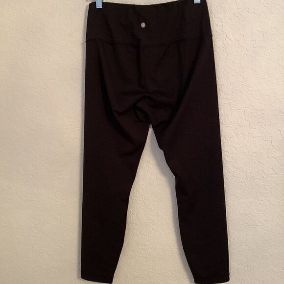 Yoga Lucius Black Large Pants With Lacing Down The Legs Size L - Picture 2 of 6